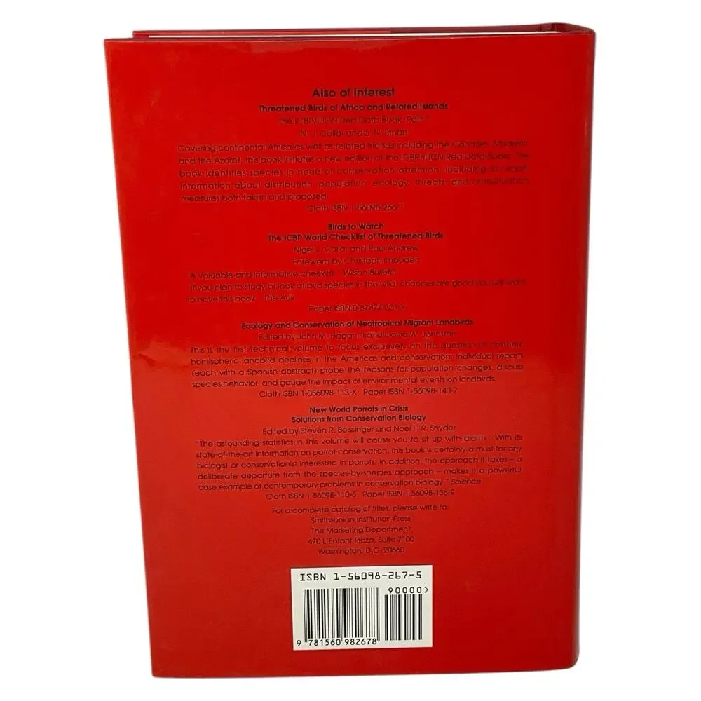 Threatened Birds‎ of the Americas: The ICBP/IUCN Red Data Book Bird Watching